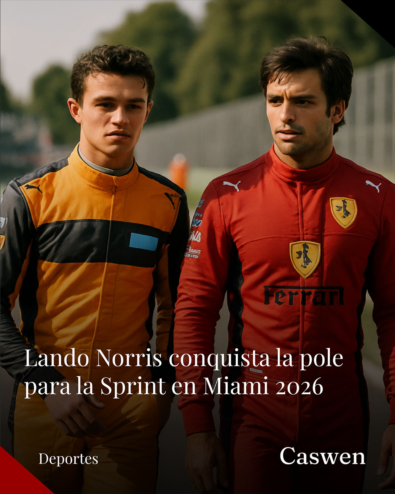 Lando Norris consigue la pole para la Sprint del GP de Miami 2026