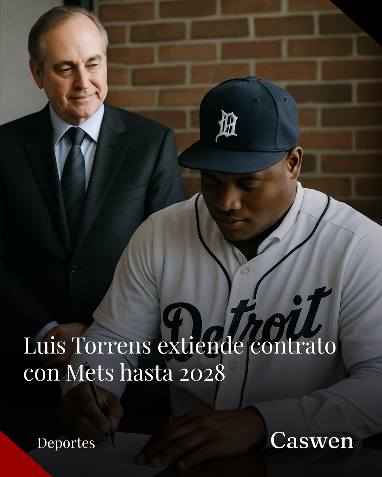 Luis Torrens firma extensión de 2 años con Mets por 11.5 millones de dólares