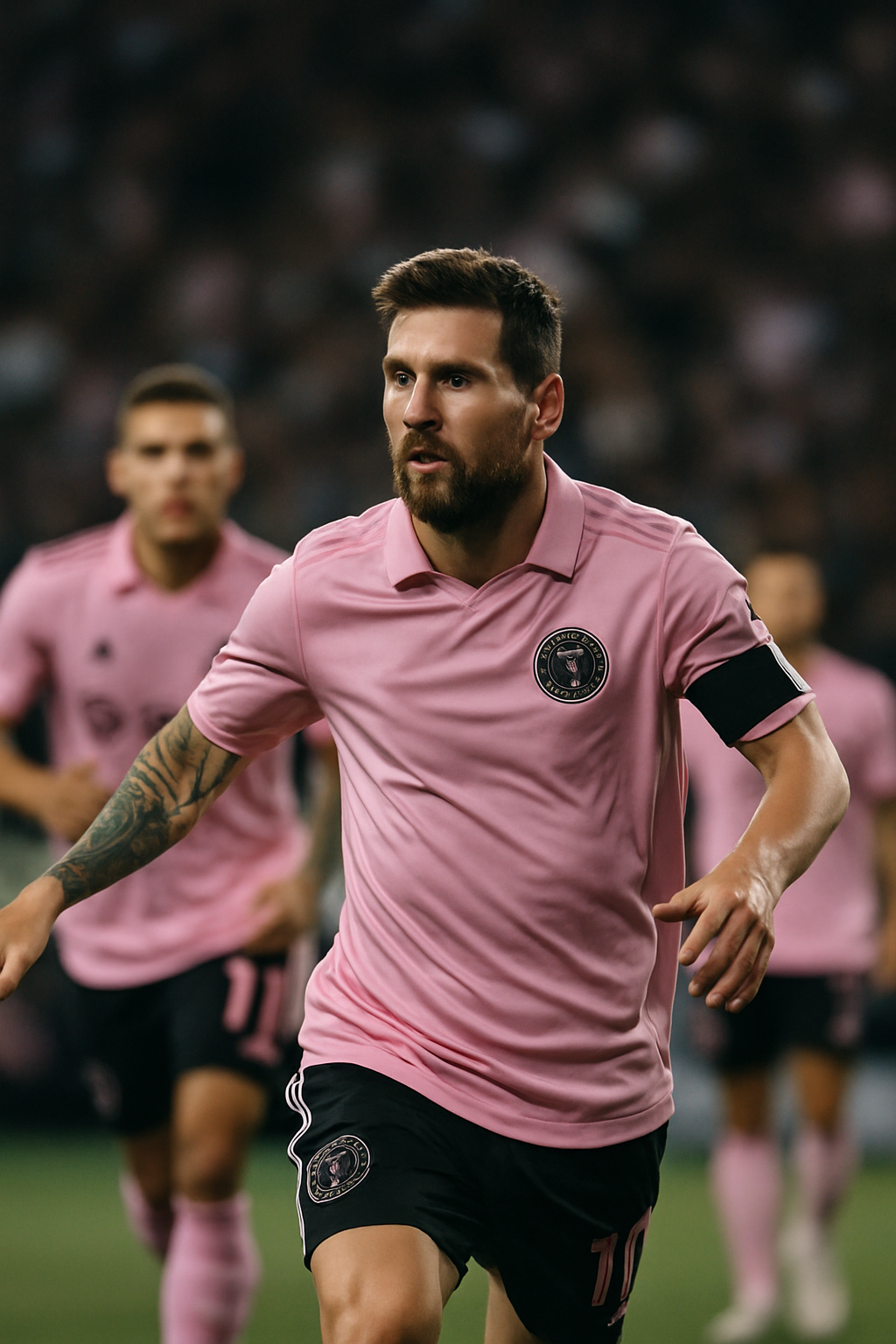 Messi se retiró lesionado y fue directo al vestuario en Inter Miami