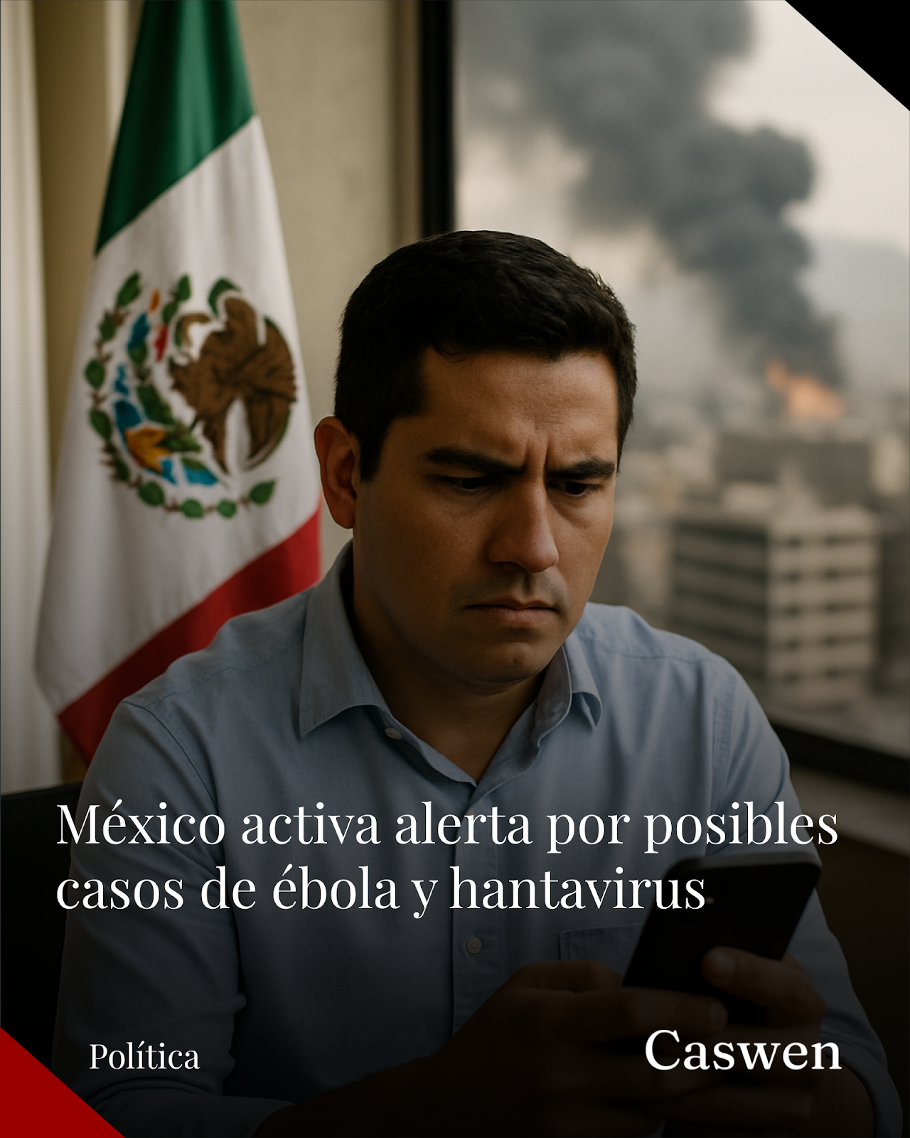 México activa alerta por posibles casos de ébola y hantavirus