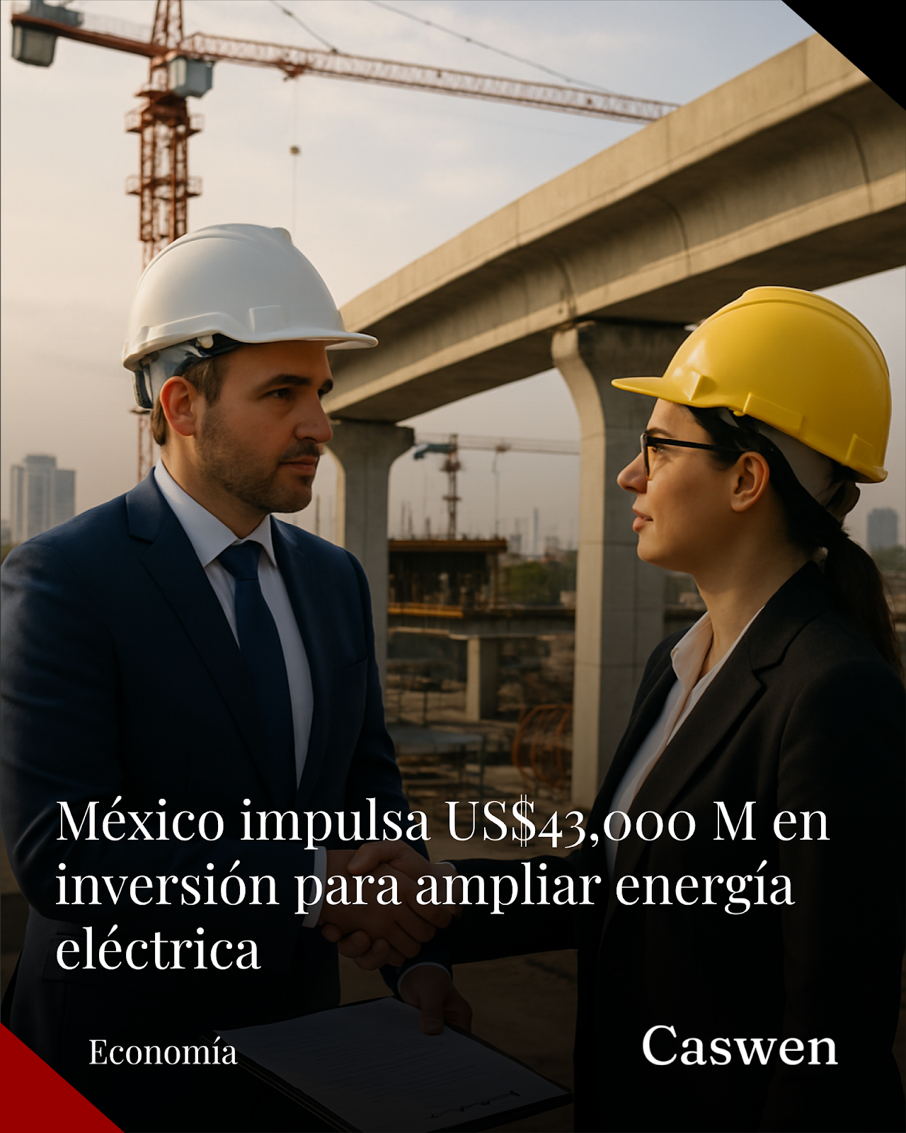 México impulsa US$43,000 millones en inversiones para ampliar energía eléctrica