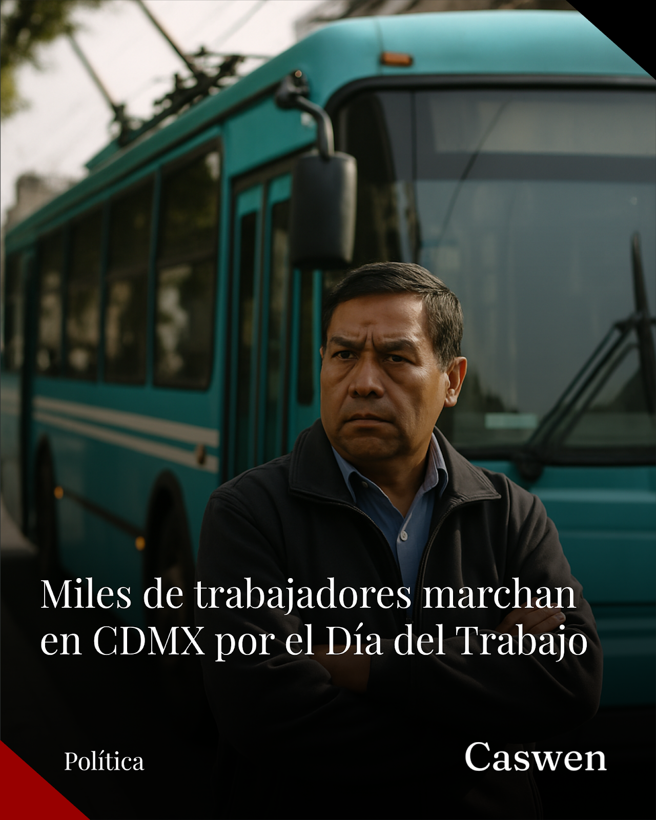 Miles de trabajadores marchan en CDMX por el Día del Trabajo