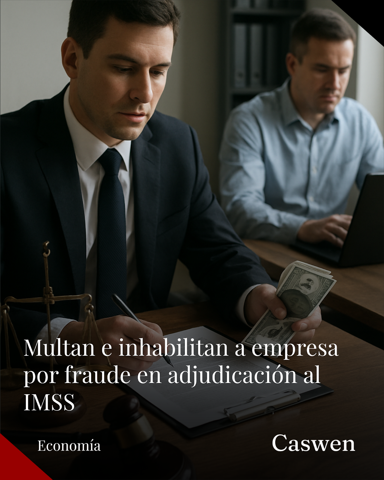 Multan e inhabilitan a empresa por proporcionar información falsa al IMSS