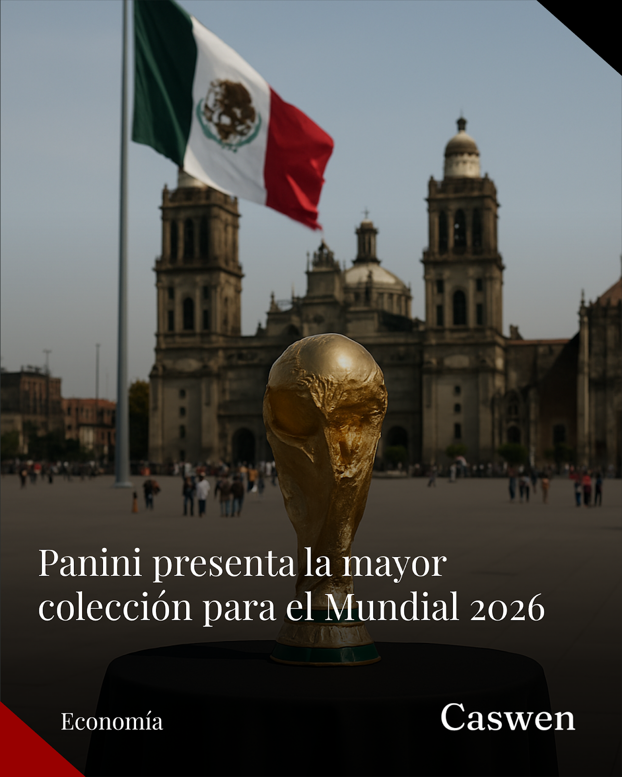 Panini lanzará la mayor colección de álbumes para el Mundial 2026