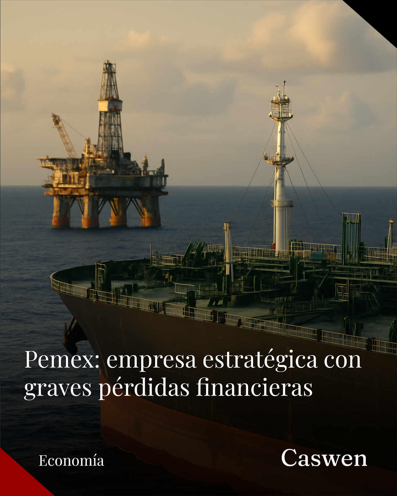 Pemex registra pérdidas financieras recurrentes en la última década