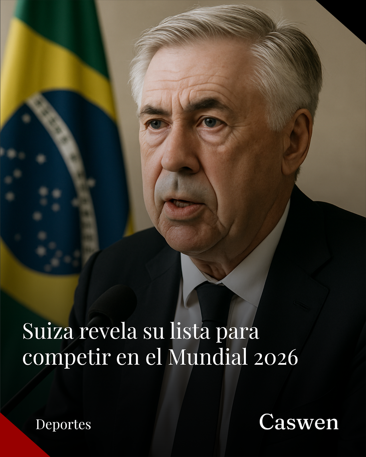 Suiza define su lista de jugadores para la Copa Mundial 2026