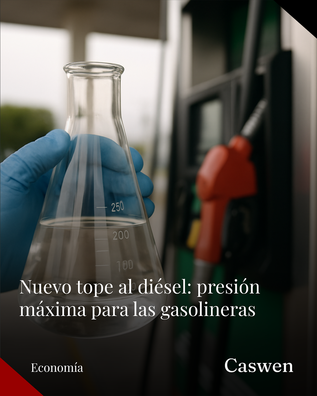 Tope al diésel reduce márgenes y complica la operación de gasolineras
