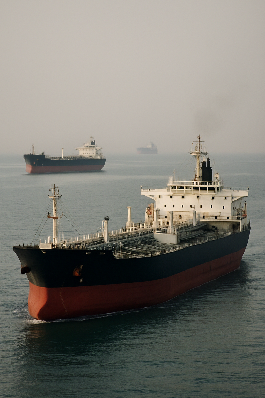 Una cuarta parte de petroleros atrapados en el Golfo escapan con maniobras inusuales