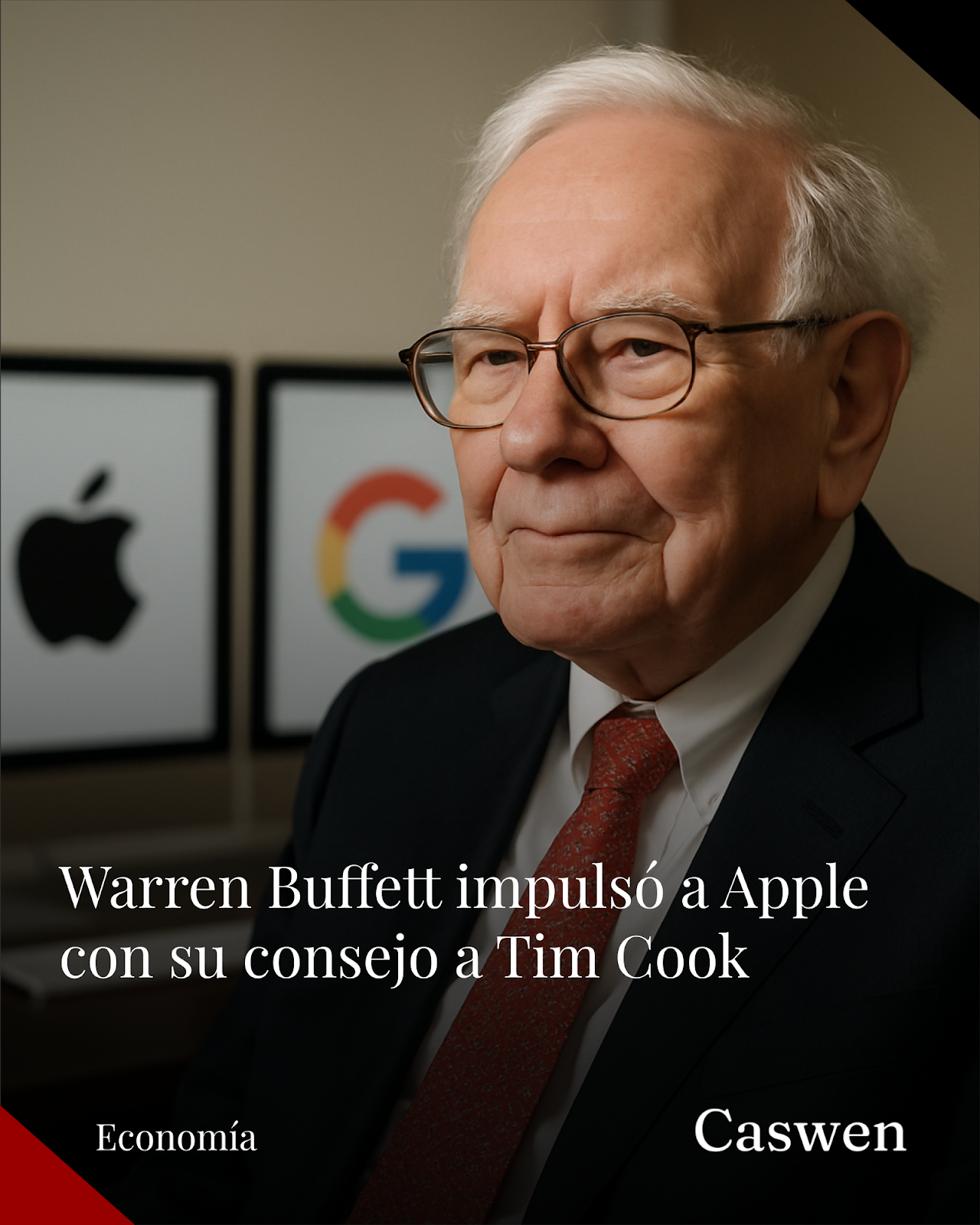 Warren Buffett impulsó el crecimiento de Apple bajo la dirección de Tim Cook