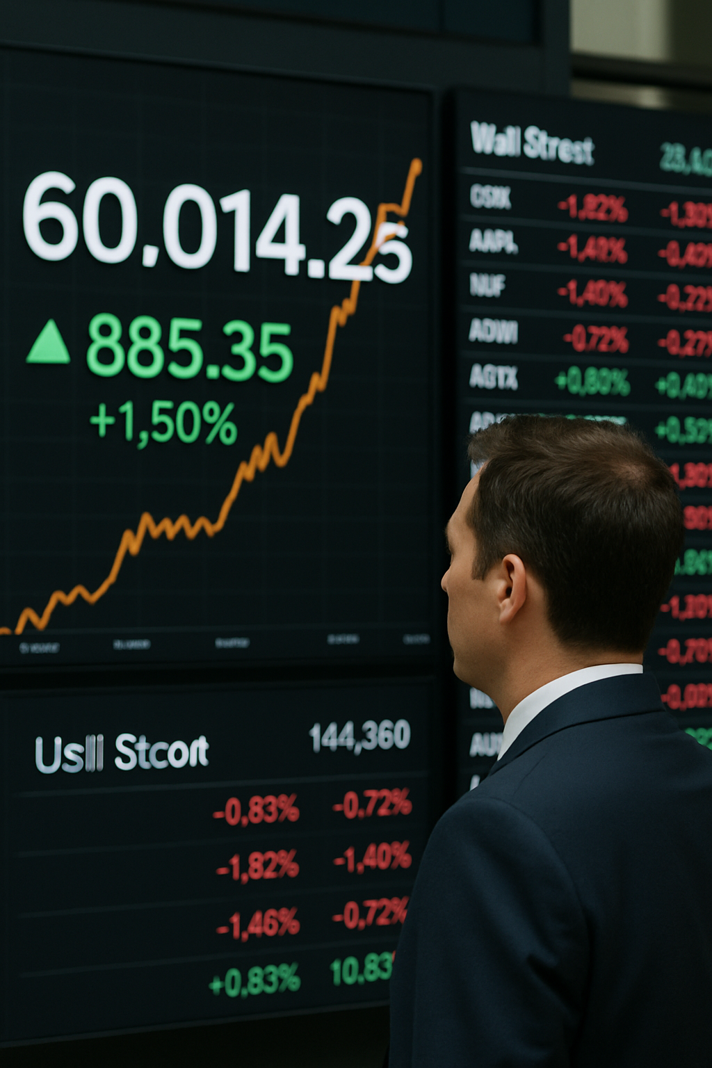 BMV impulsa al alza por GAP y Volaris; Wall Street crece con IA