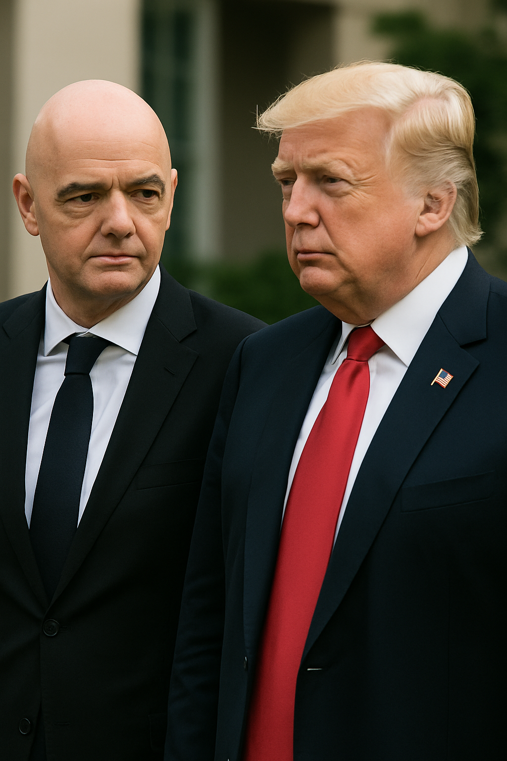 Critican vínculos estrechos entre Infantino y Trump durante Mundial
