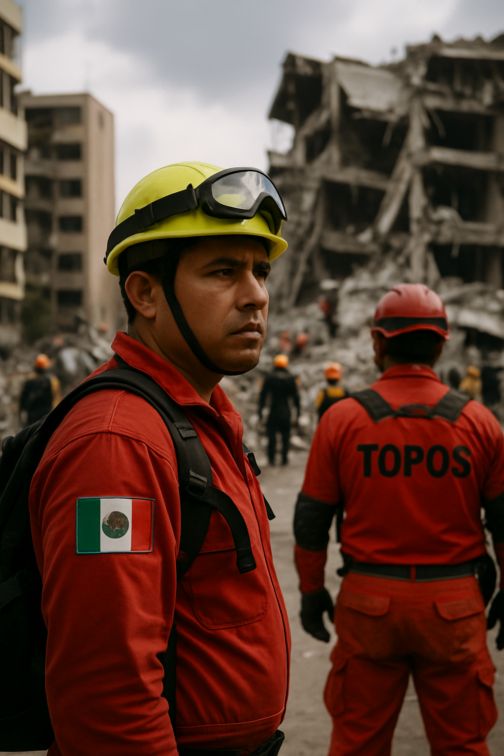 Topos mexicanos buscan apoyar rescates en Venezuela tras terremotos
