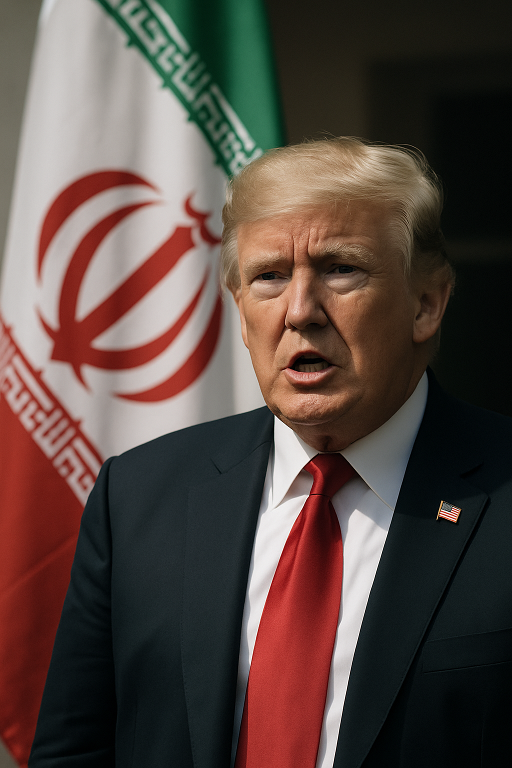 Trump afirma que Irán derribó helicóptero de EU y advierte respuesta