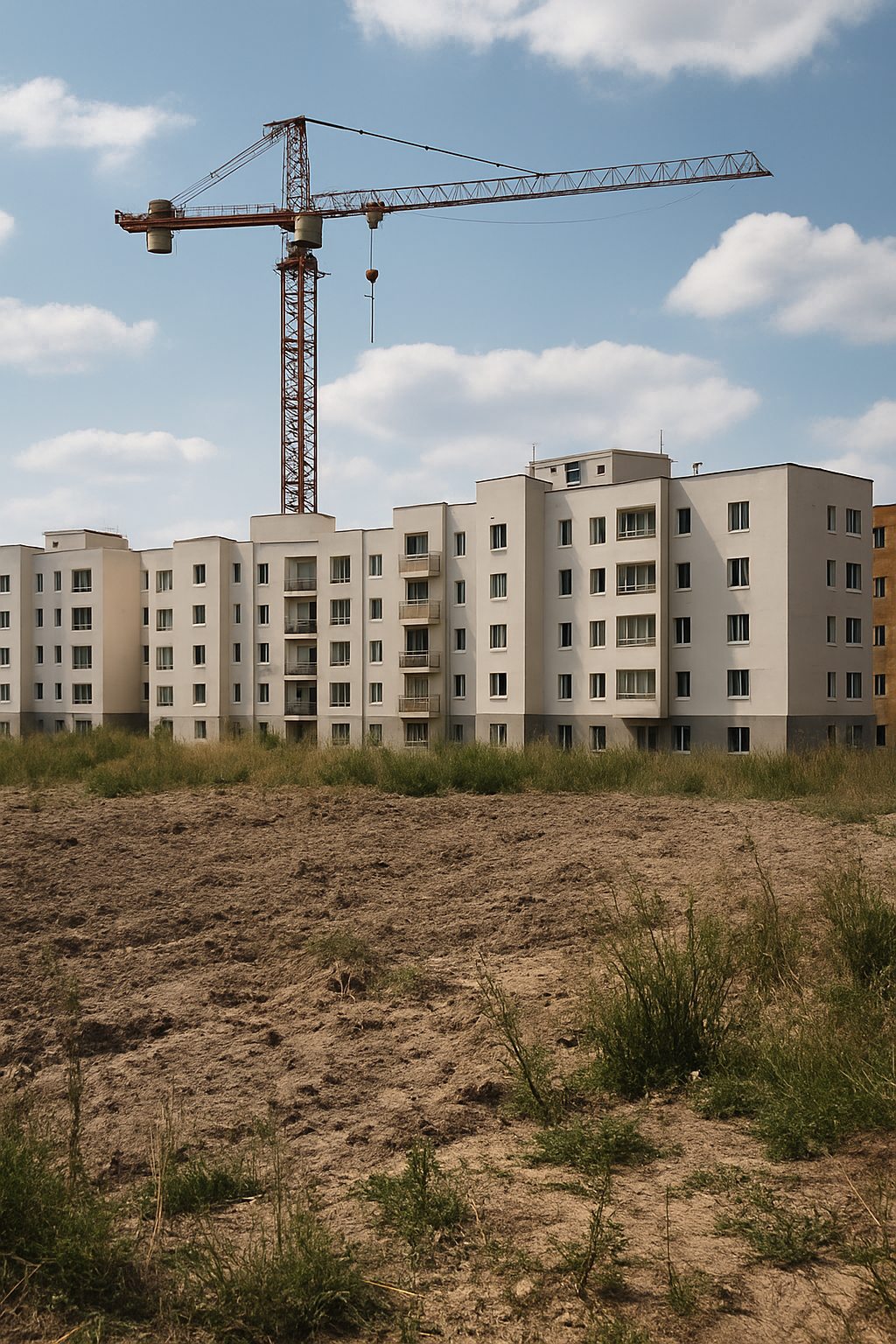 Falta de suelo pone en riesgo la meta de 1.8 millones de viviendas sociales