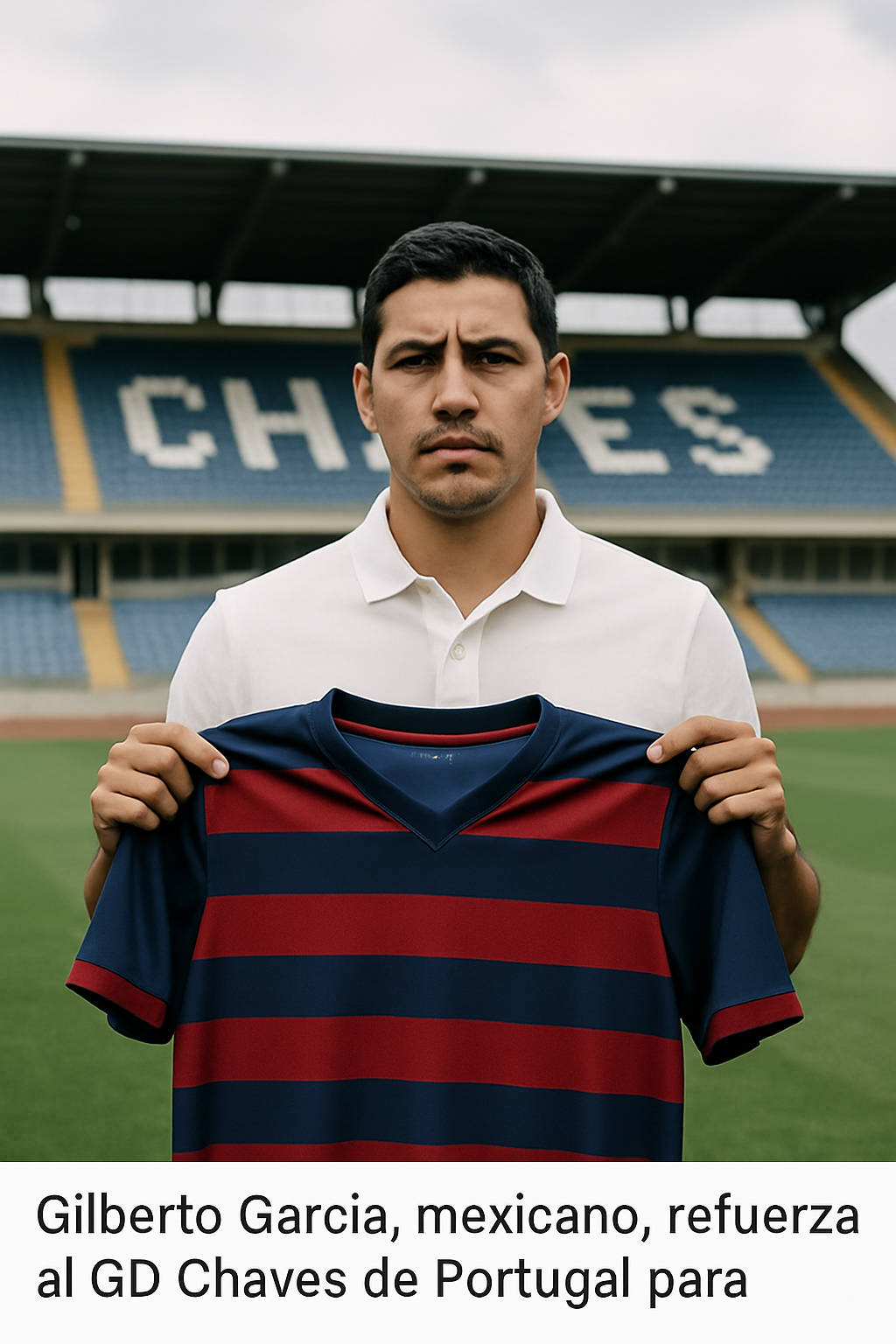Gilberto García, mexicano, refuerza al GD Chaves de Portugal para 2026-27