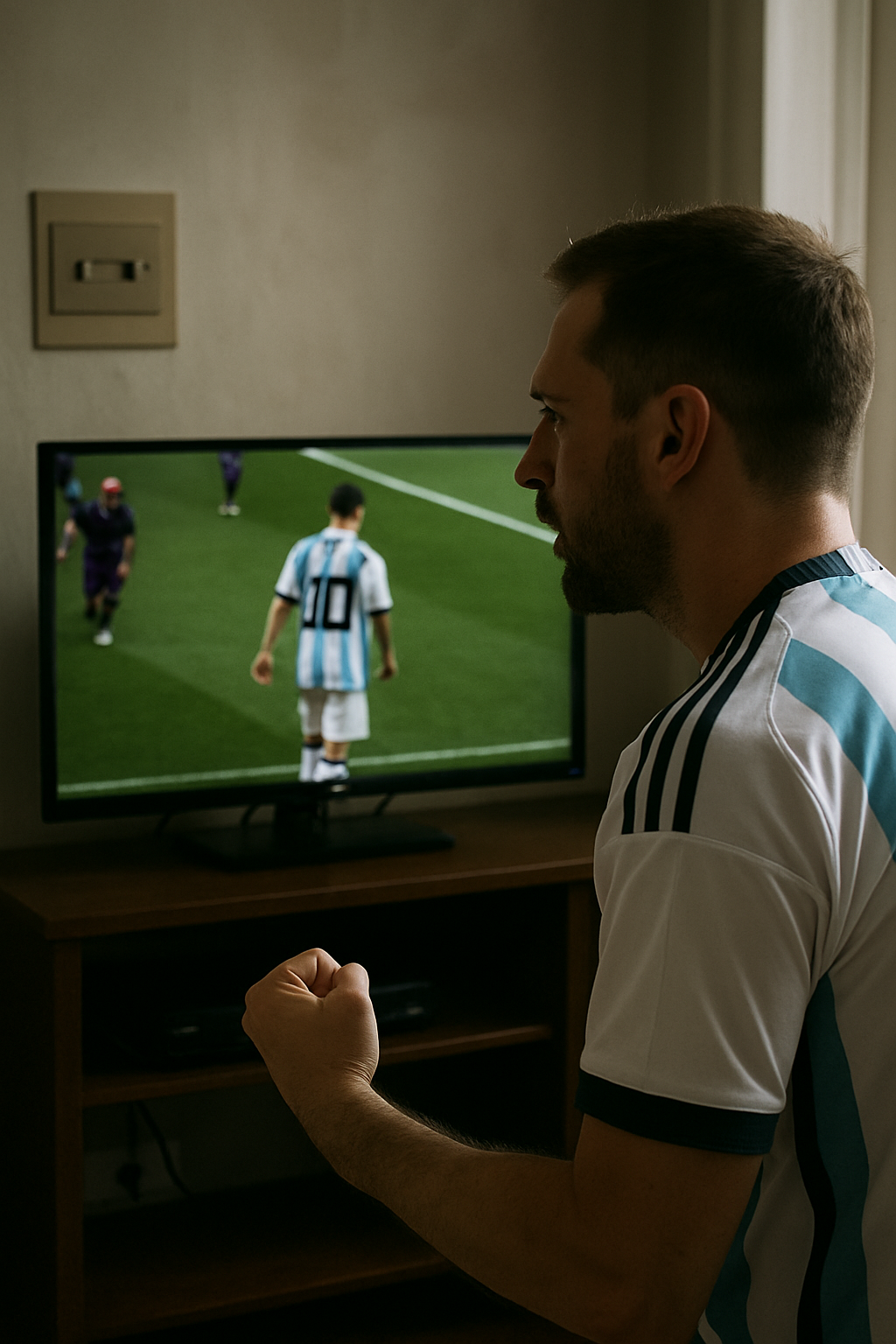 La demanda eléctrica en Argentina cae durante partidos de Messi en el Mundial