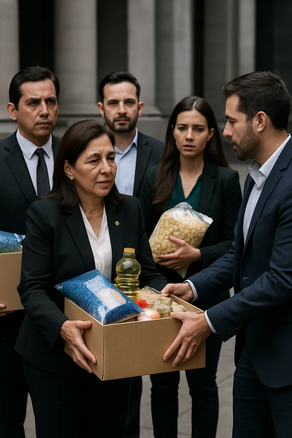 Solo cinco diputados mexicanos donan víveres tras terremoto en Venezuela