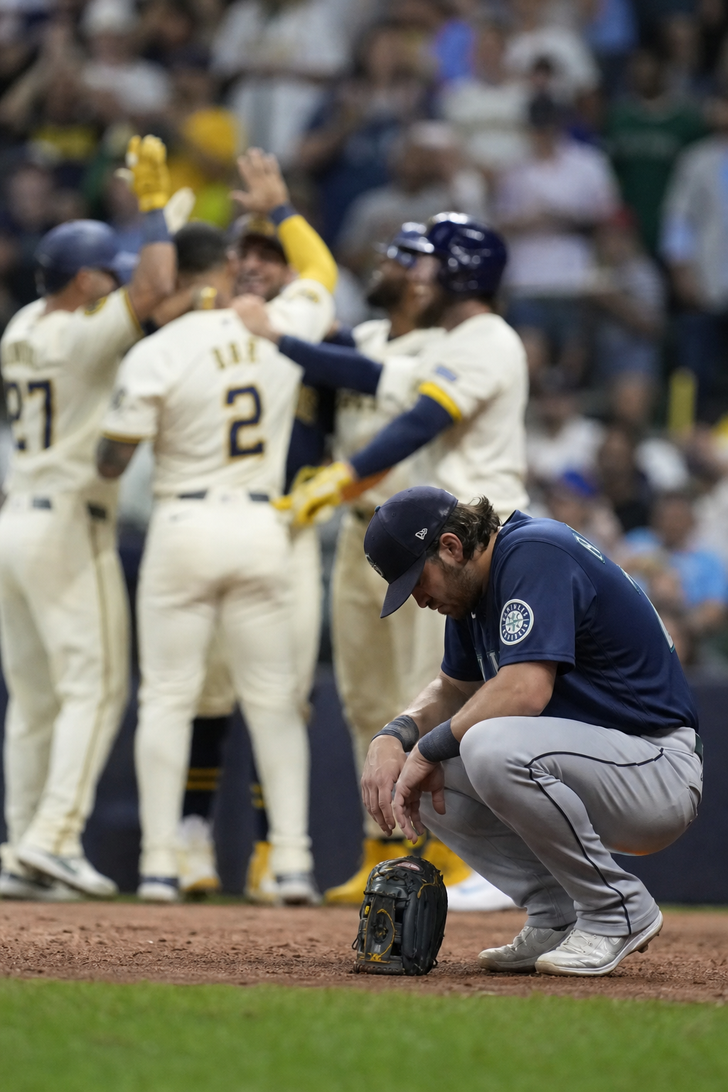Brewers humillan a los Mariners: victoria por 22-0 en partido de MLB