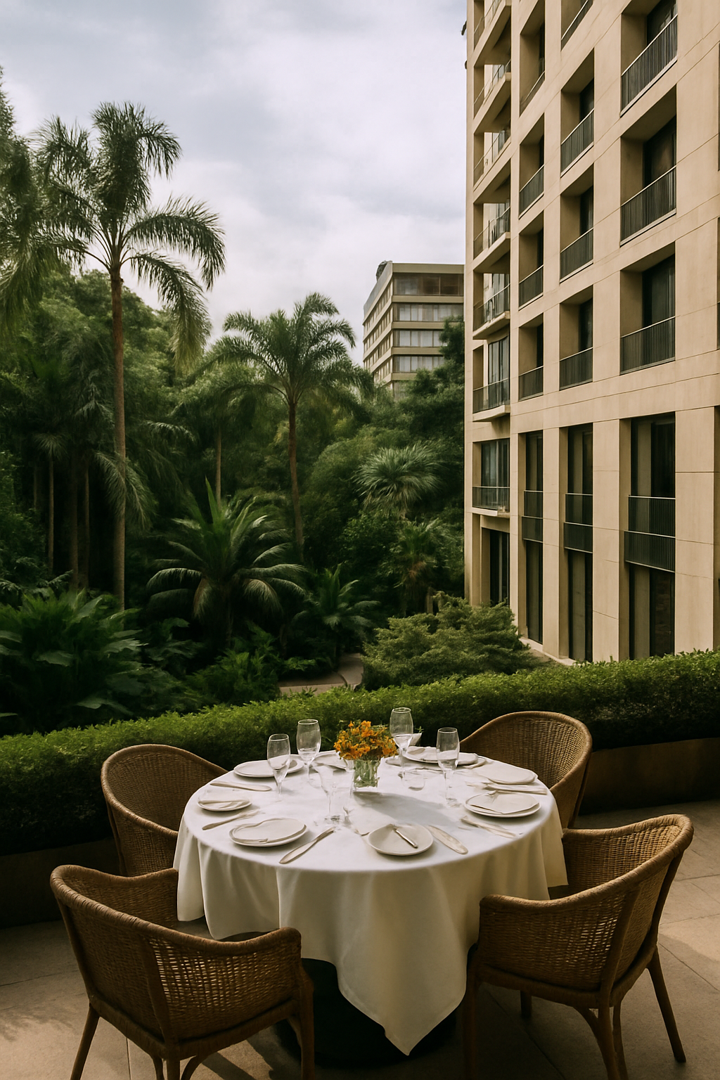 Marriott en São Paulo: lujo natural y experiencias gastronómicas únicas