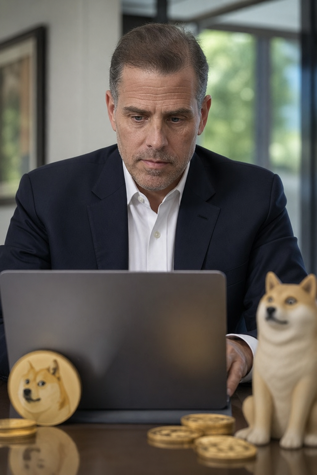 Hunter Biden lanza $LAPTOP y repunta el fenómeno de las memecoins de famosos