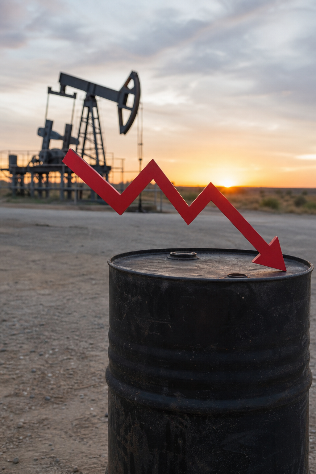 Brent cae más de 9% en seis sesiones y se ubica cerca de US$98