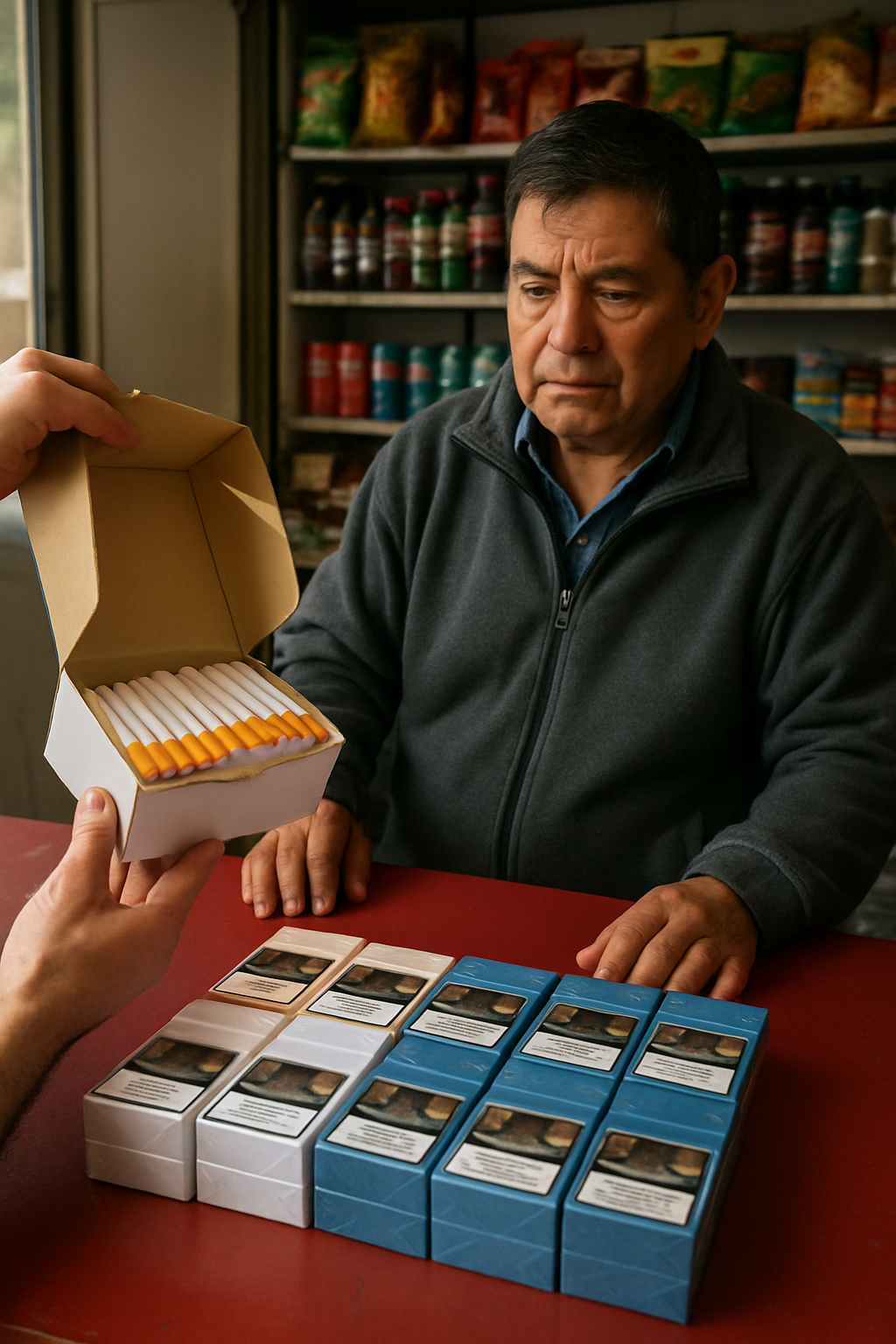 Édgar Amador dice que el contrabando es un cáncer y propone reforma al IEPS