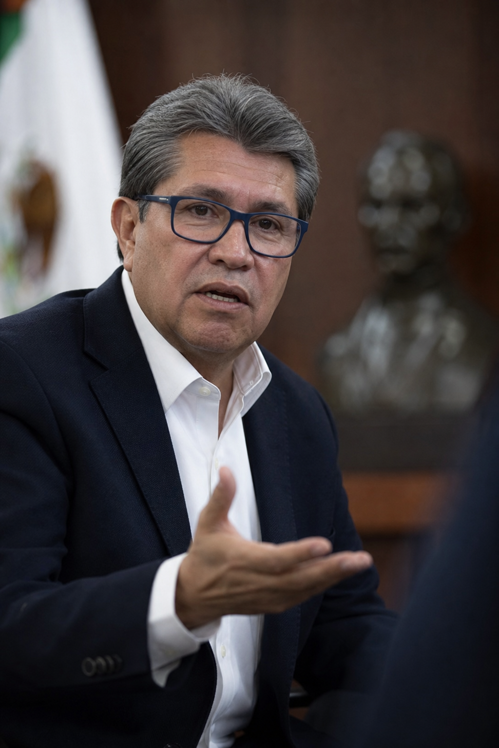 Ricardo Monreal: reforma de nacionalidad única no va dirigida contra nadie