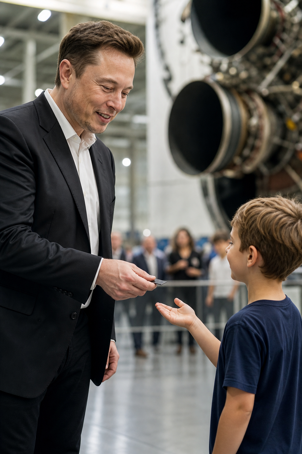Elon Musk promete regalar una acción de SpaceX a cada niño en Estados Unidos