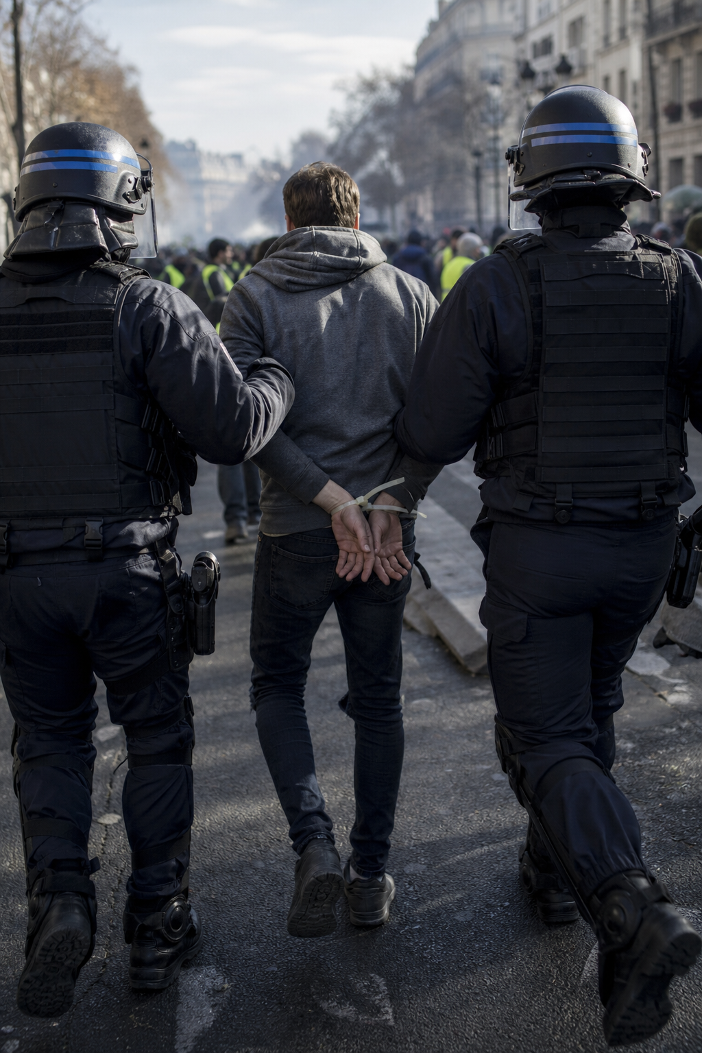 Francia: 2,000 detenidos en protestas por el costo de vida