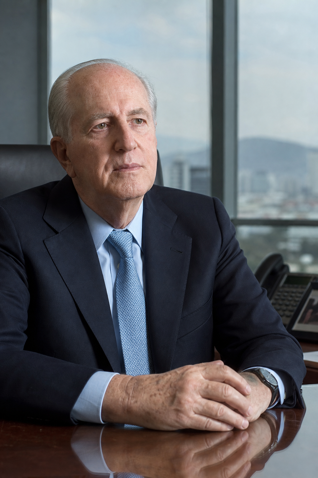 Héctor Slim Seade dirige Telmex por más de dos décadas