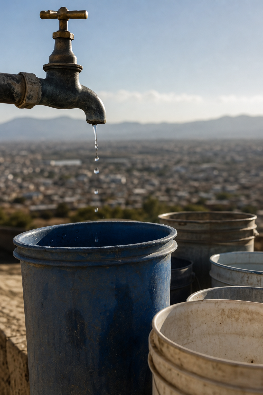 Jesús Lemus admite crisis de agua potable en la zona metropolitana de Guadalajara
