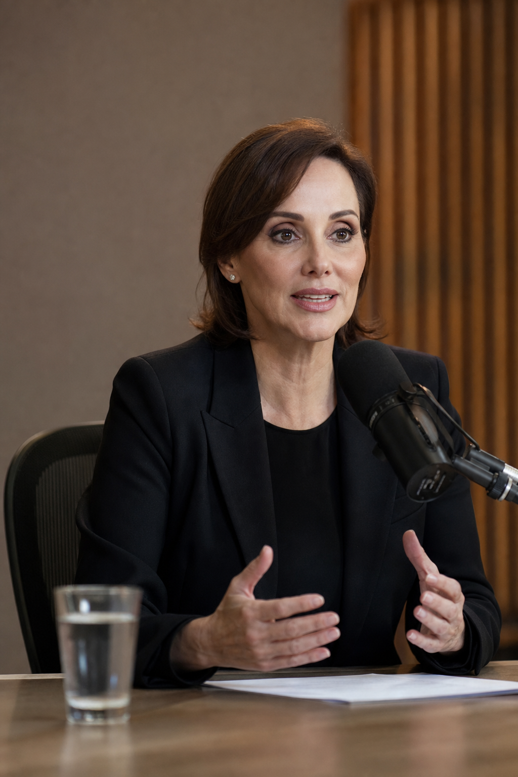 La senadora Lilly Téllez estrena el programa Voz Valiente