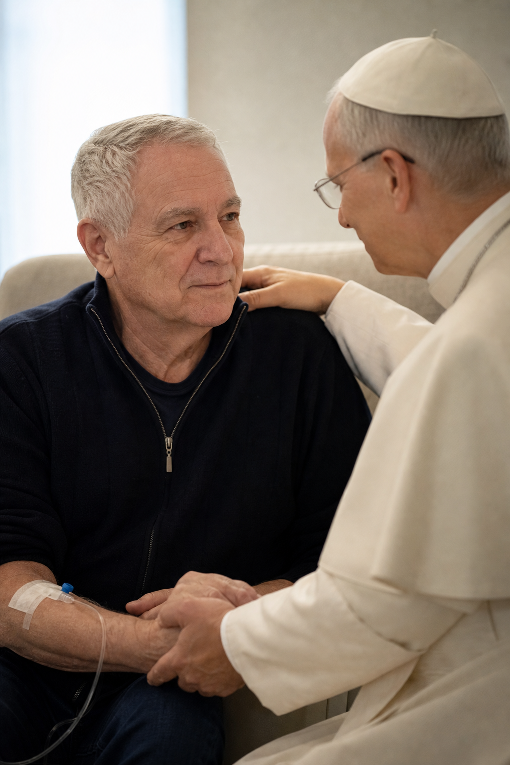 Louis Prevost, hermano mayor del papa León XIV, también lucha contra el cáncer