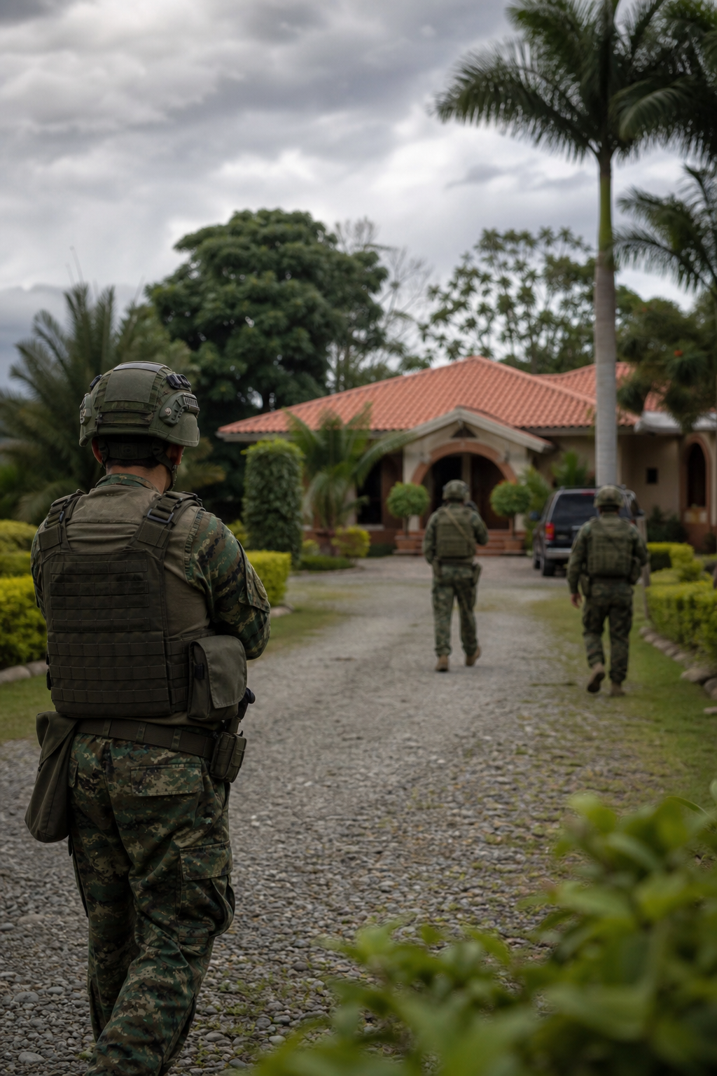 Militares catean la hacienda ‘Guayacanes’ en Ecuador vinculada al ‘Gran Jefe’