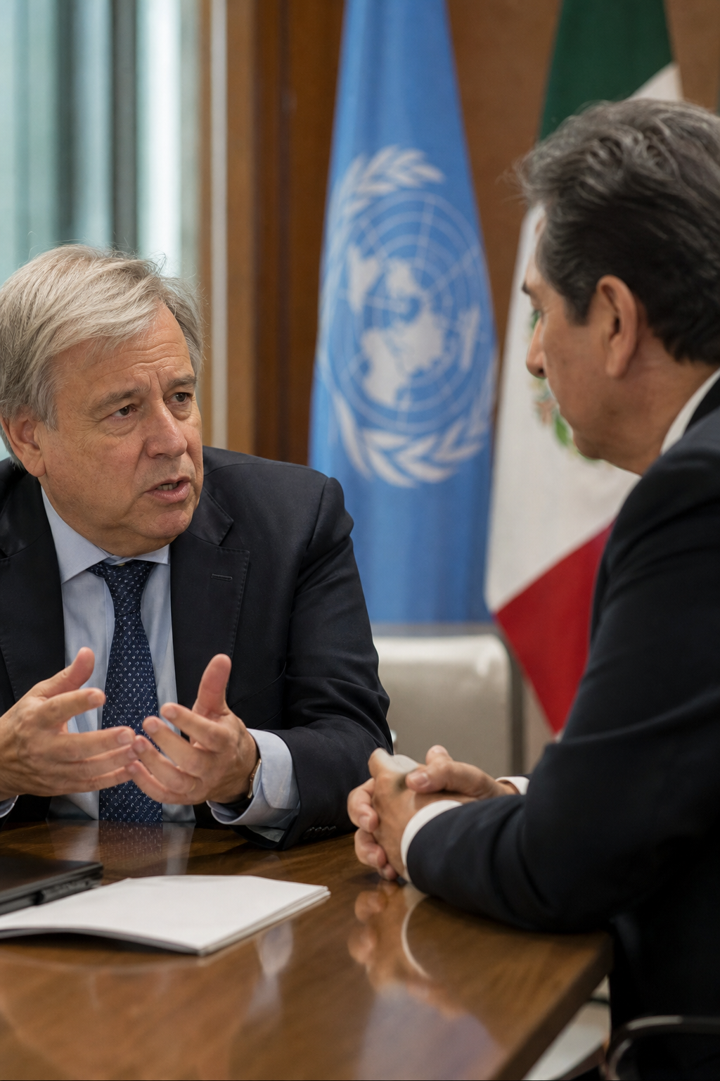 ONU pide al gobierno de México asumir la gestión de un programa local