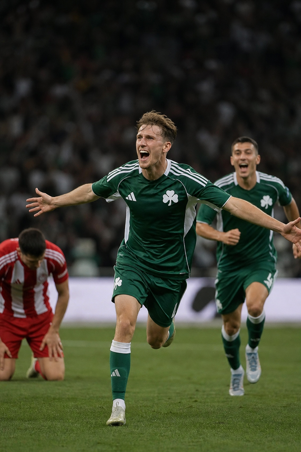 Panathinaikos vence 1-0 al Olympiacos con gol de Panagiotis Retsos