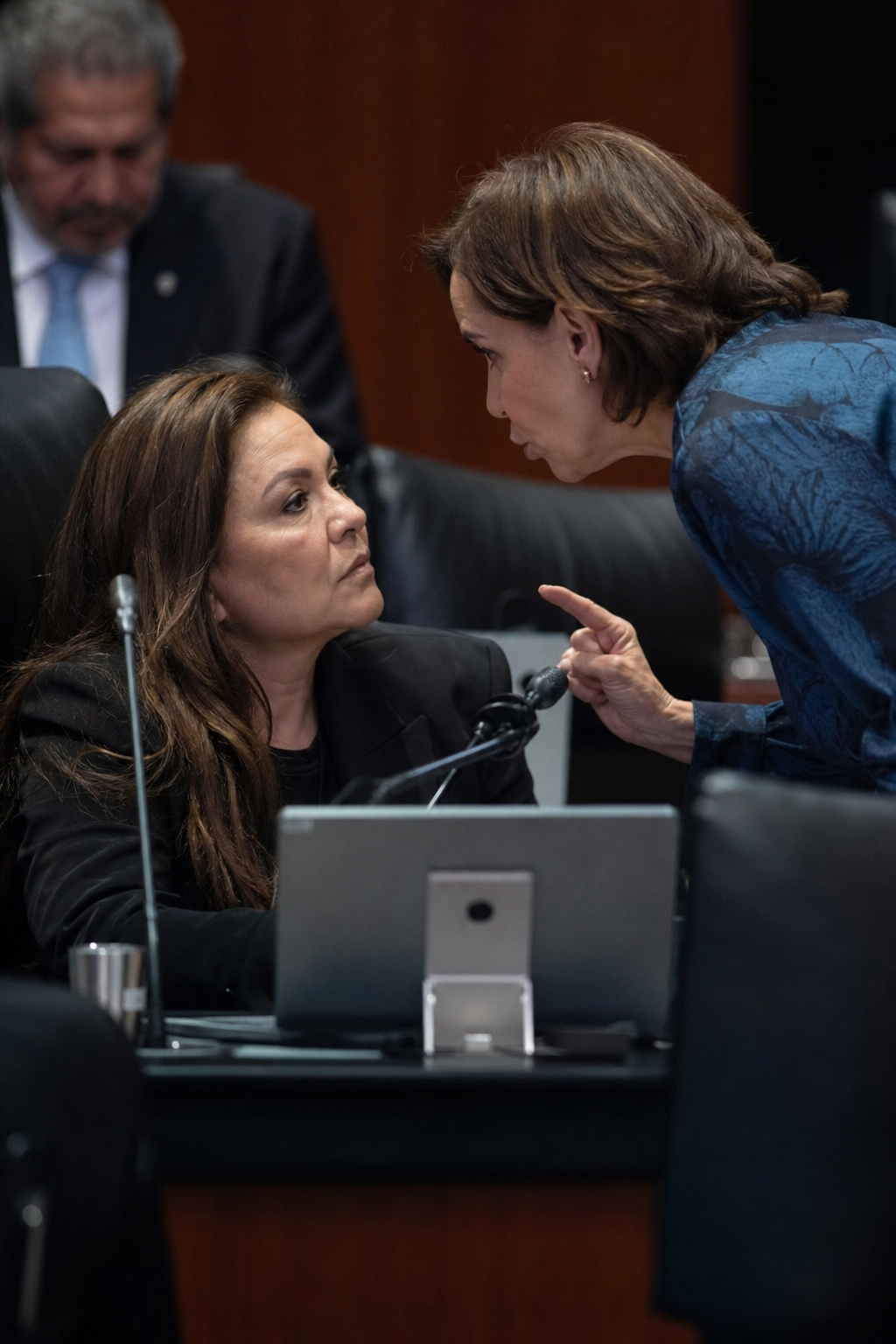 Parodia provoca choque entre las senadoras Ruth González y Lilly Téllez