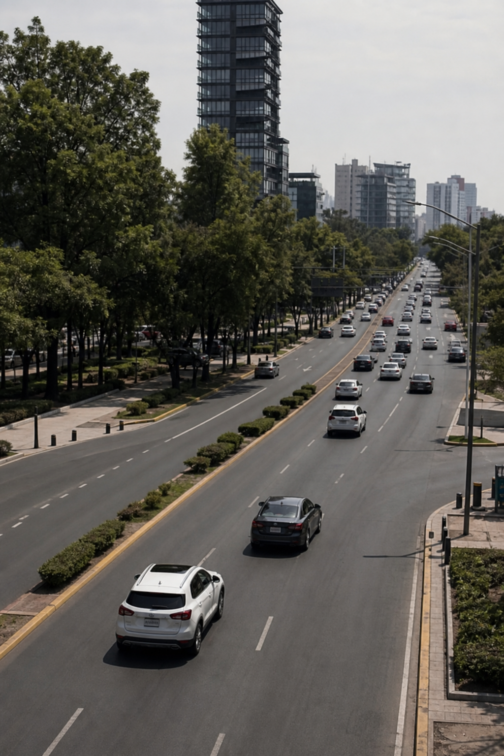 Se restablece la circulación en Av. Constituyentes y Juan Escutia